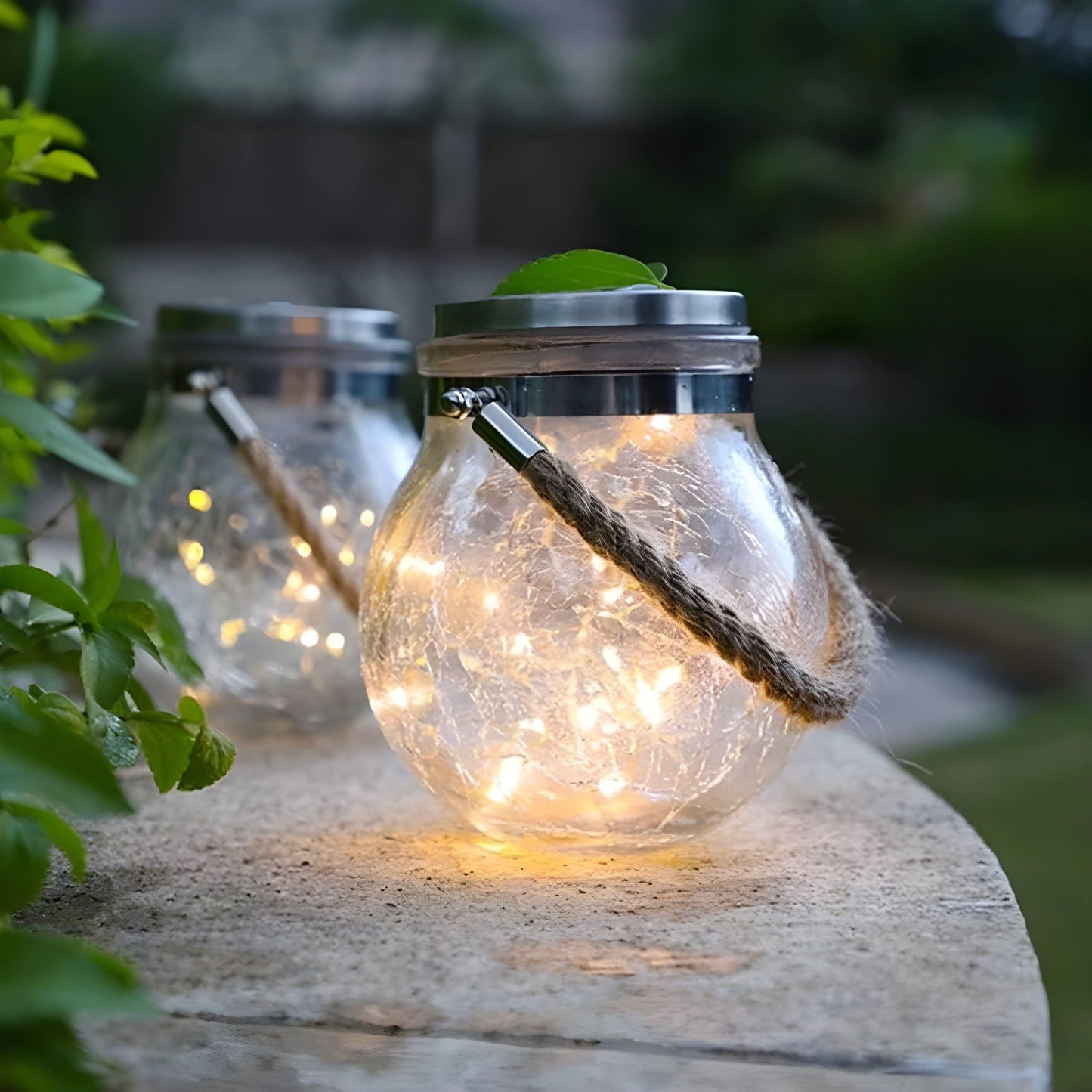 CrackJar Lampa - Crack Ball Glasburk Trädgårdsträd Hängande Ljus