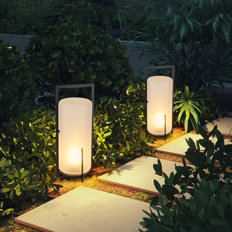 Kompakt solpatio lampa