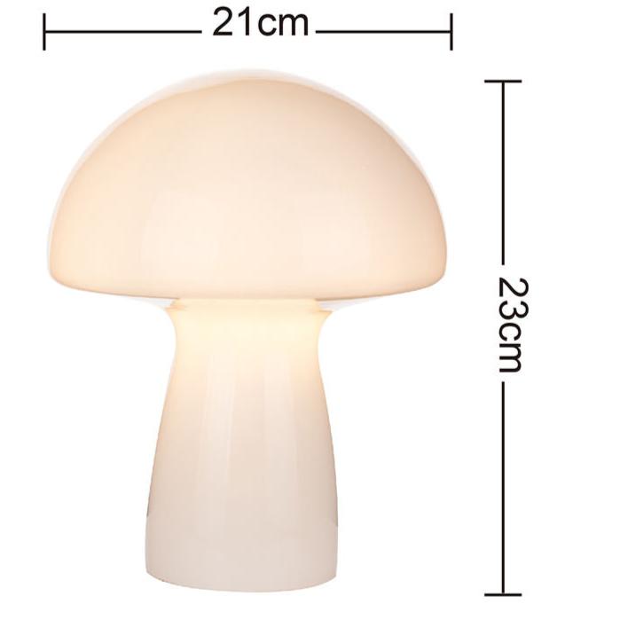 Carvallo – Charmig Bordslampa med Vintage Svampdesign