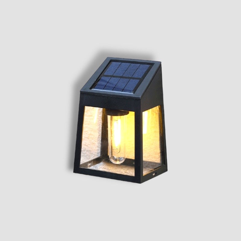 Carvallo Solar Utomhuslampa LED | Väderbeständig & Automatisk | Varmvitt Ljus | Energioberoende