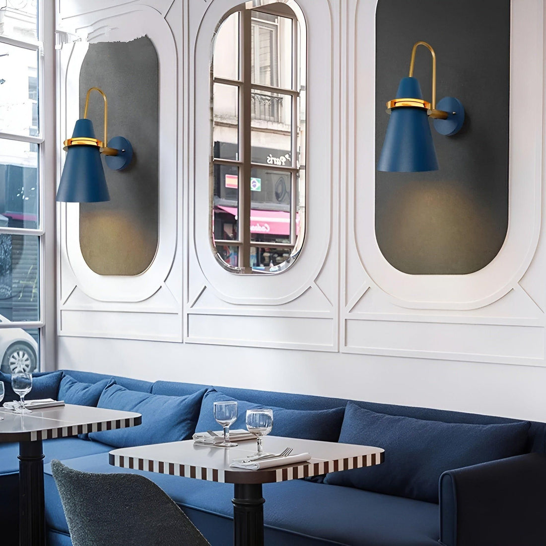 LuxeHorn Glow - Macaron Designer Vägglampa med Modern Horn Elegans