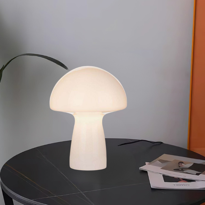 Carvallo – Charmig Bordslampa med Vintage Svampdesign